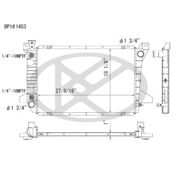 Koyorad A1453 Radiator