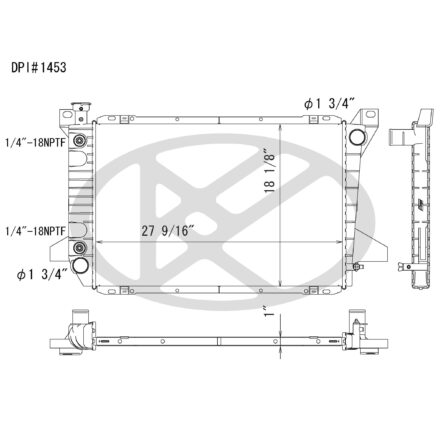 Koyorad A1453 Radiator