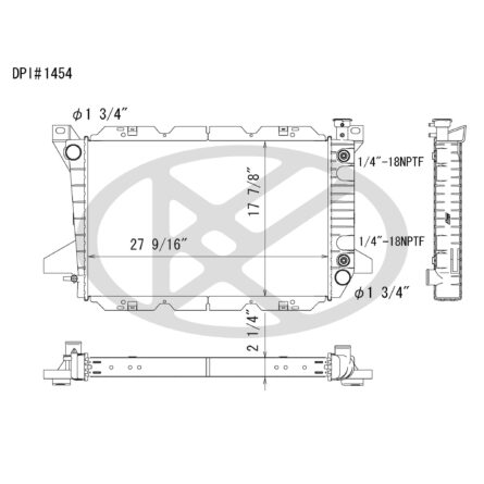 Koyorad A1454 Radiator