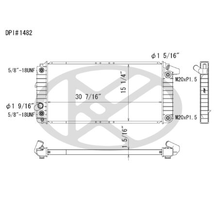 Koyorad A1482 Radiator