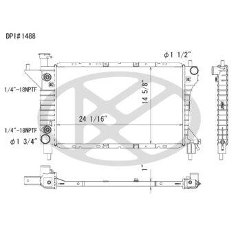 Koyorad A1488 Radiator