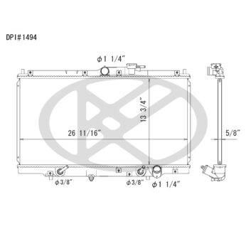 Koyorad A1494 Radiator