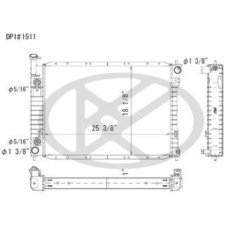 Koyorad A1511 Radiator