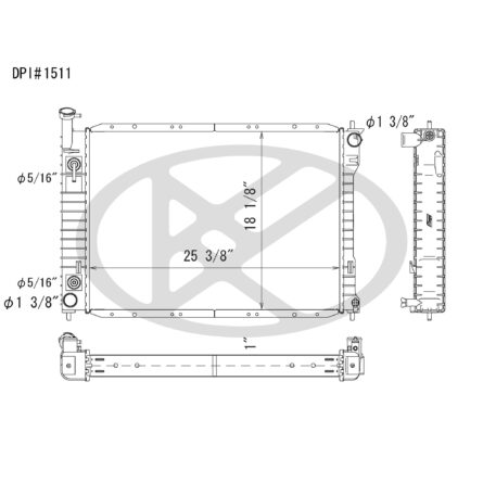 Koyorad A1511 Radiator