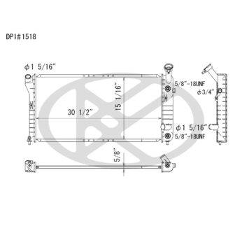 Koyorad A1518 Radiator