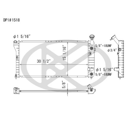 Koyorad A1518 Radiator