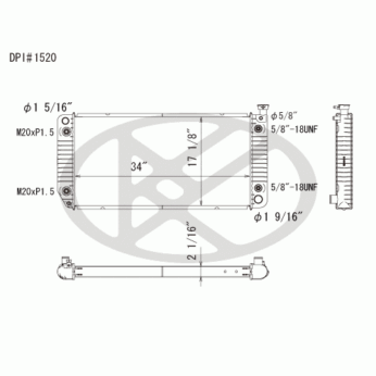 Koyorad A1520 Radiator