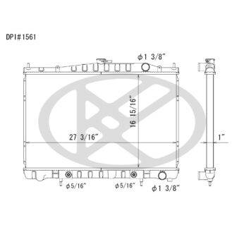 Koyorad A1561 Radiator