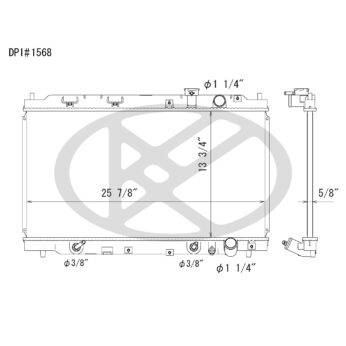 Koyorad A1568 Radiator