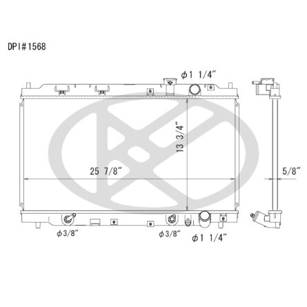 Koyorad A1568 Radiator