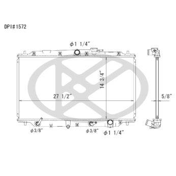 Koyorad A1572 Radiator