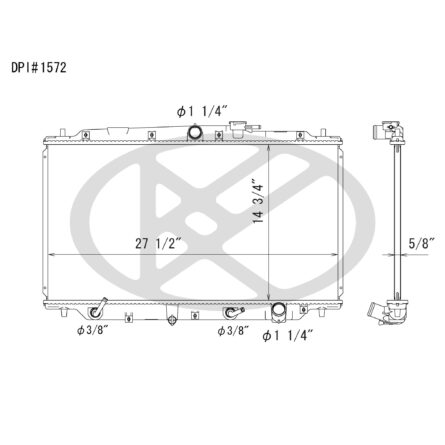 Koyorad A1572 Radiator