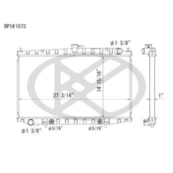 Koyorad A1573 Radiator
