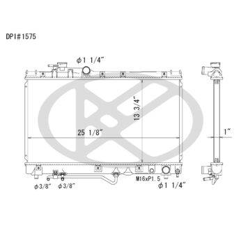 Koyorad A1575 Radiator