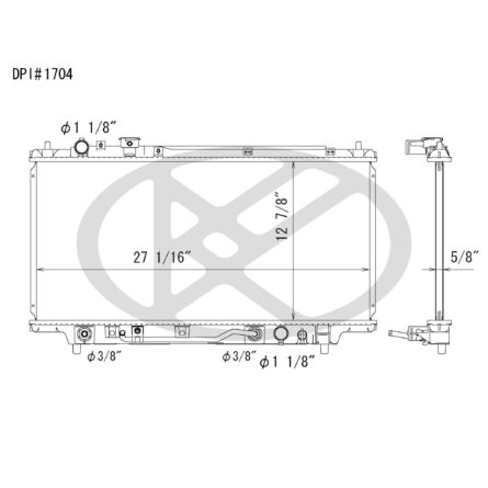 Koyorad A1704 Radiator