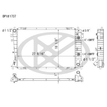 Koyorad A1737 Radiator