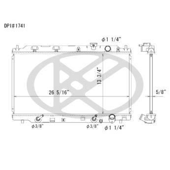 Koyorad A1741 Radiator
