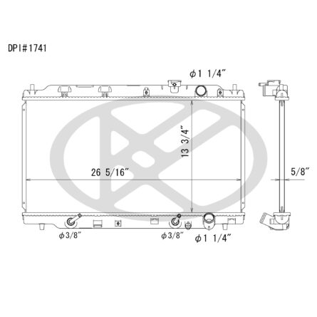 Koyorad A1741 Radiator