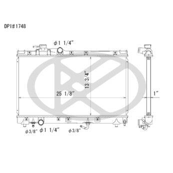 Koyorad A1748 Radiator
