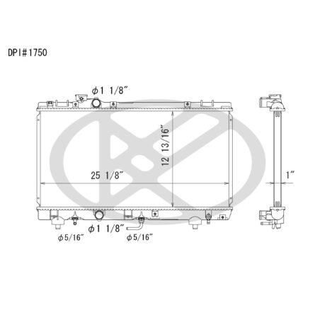 Koyorad A1750 Radiator