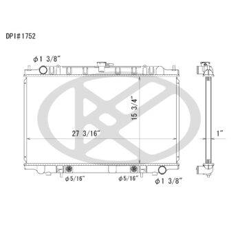 Koyorad A1752 Radiator
