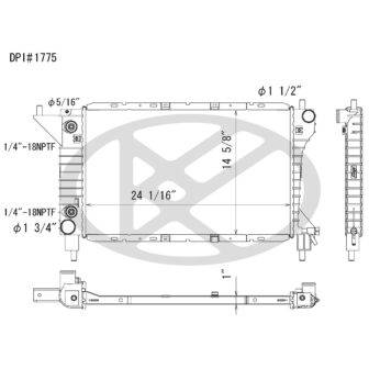 Koyorad A1775 Radiator