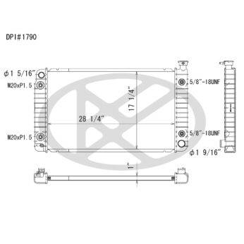 Koyorad A1790 Radiator