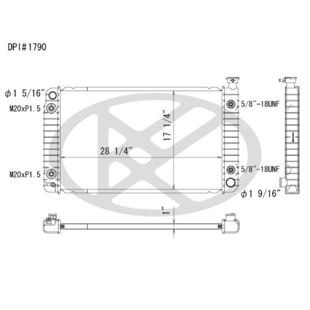 Koyorad A1790 Radiator