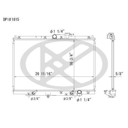 Koyorad A1815 Radiator