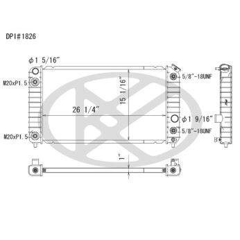 Koyorad A1826 Radiator