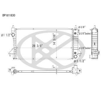Koyorad A1830 Radiator