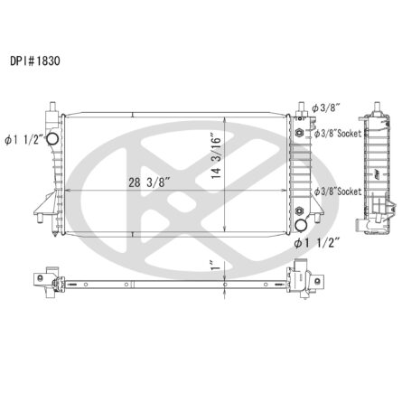 Koyorad A1830 Radiator