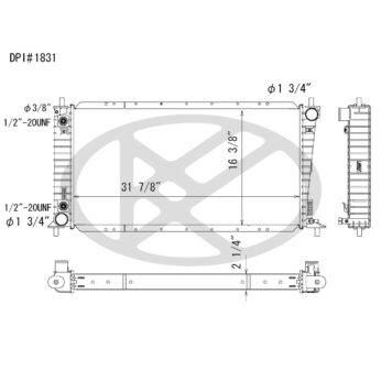 Koyorad A1831 Radiator