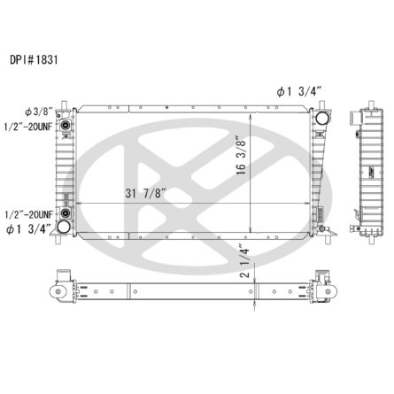 Koyorad A1831 Radiator