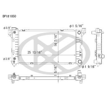 Koyorad A1850 Radiator