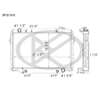 Koyorad A1918 Radiator