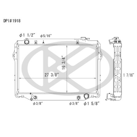 Koyorad A1918 Radiator