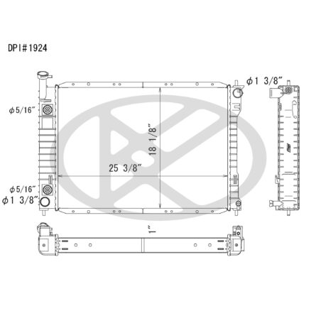 Koyorad A1924 Radiator