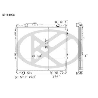 Koyorad A1998 Radiator