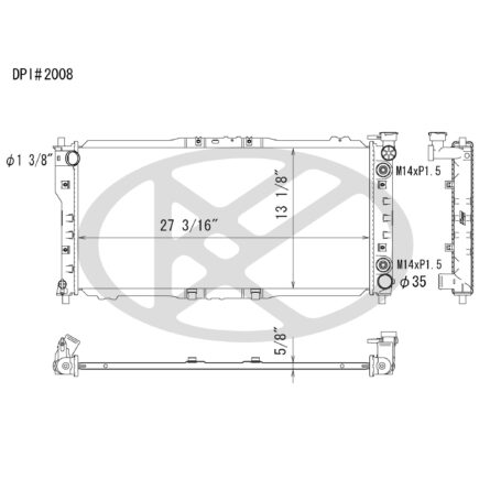 Koyorad A2008 Radiator