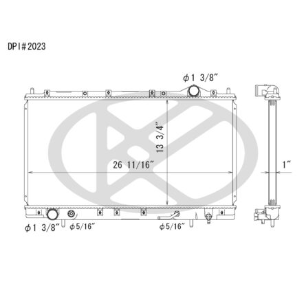 Koyorad A2023 Radiator