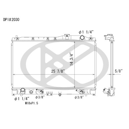 Koyorad A2030 Radiator