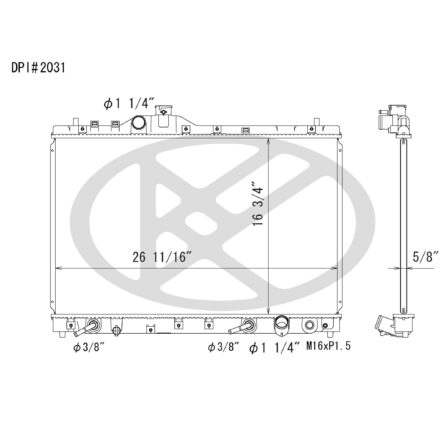 Koyorad A2031 Radiator