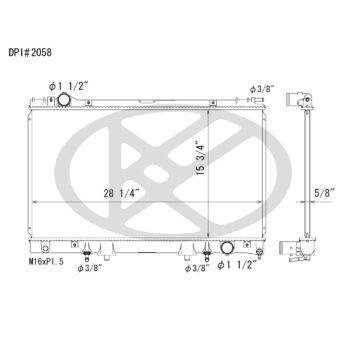 Koyorad A2058 Radiator