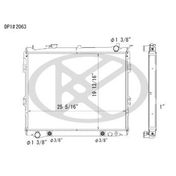 Koyorad A2063 Radiator