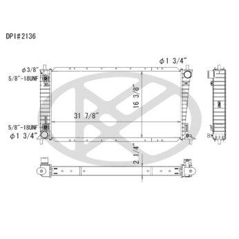 Koyorad A2136 Radiator