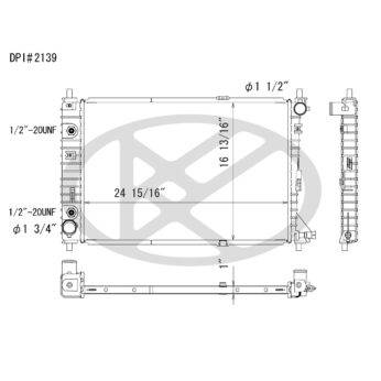Koyorad A2139 Radiator