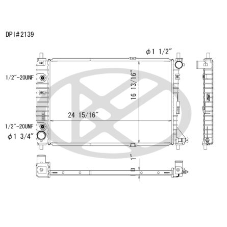 Koyorad A2139 Radiator