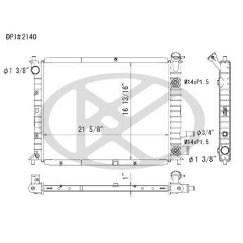 Koyorad A2140 Radiator