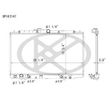 Koyorad A2147 Radiator